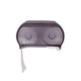 Standard Bath Tissue Dispenser, Holds 2 Rolls, Black