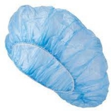 Polypropylene Pancake Bouffant Cap, 24 in, Blue, 1000/CT