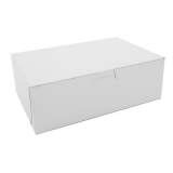 Bakery Box White, Non-Window, 10"x10"x4", 100 per case. 18406530