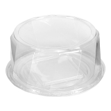 5F050PD1C CAKE COMBO 8-9" 9X5.25 RND CLR BASE/CLR DOME, 16500334